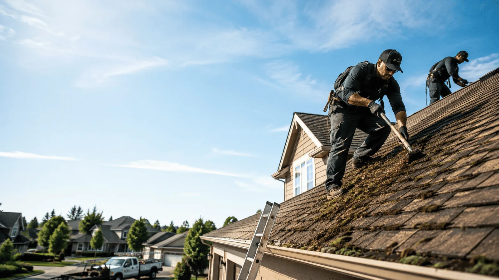 Roof Moss Removal in Mount Pleasant, TX near me